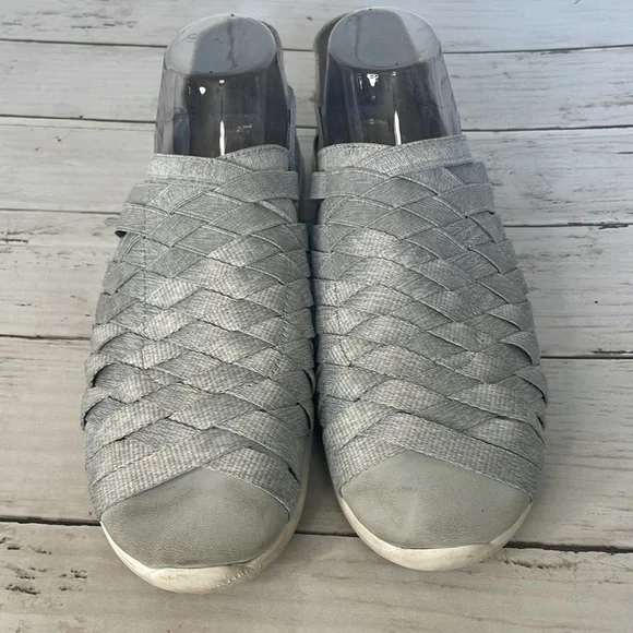 Grey Merrell Flora Kye Woven Slip-On Sandal Sneaker - Picture 3 of 10